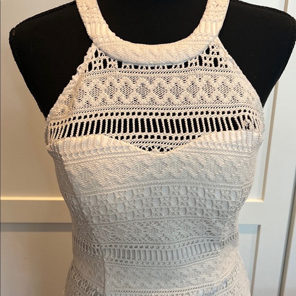 Guess Ivory Crochet Maxi Dress - Picture 3 of 12